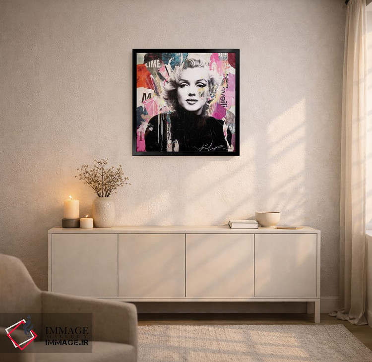 تابلو دکوراتیو من جاذبه را به چالش می کشم ۲ اثر میشیل فولکرز - D6B