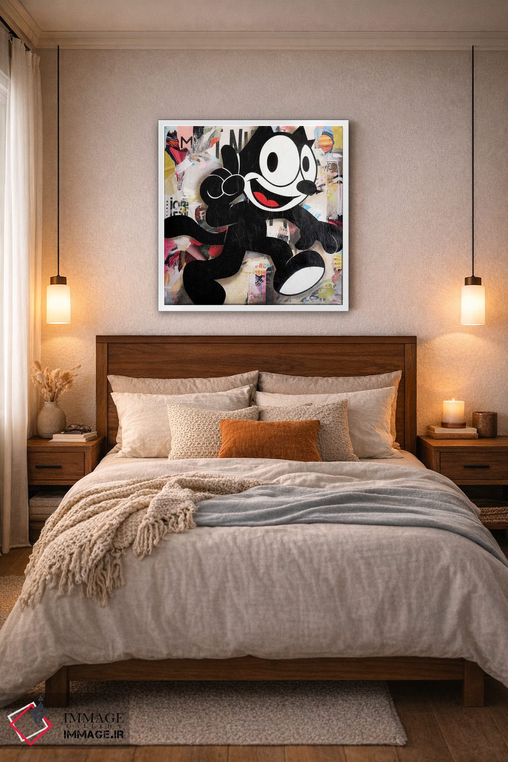 تابلو دکوراتیو فلیکس ۲ اثر میشیل فولکرز - D5W