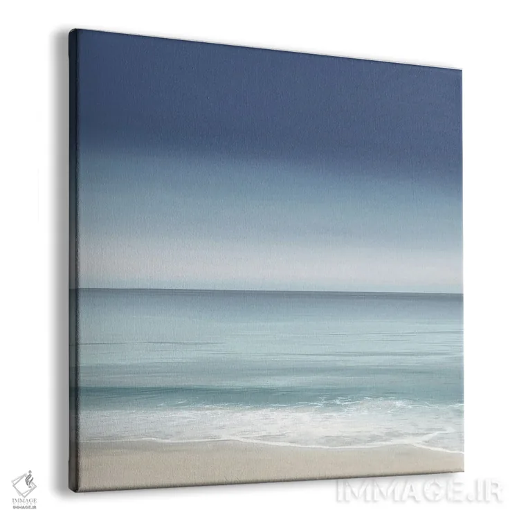 تابلو دکوراتیو خط ساحلی ۲ اثر مگی اولسن - نمای پرسپکتیو محصول