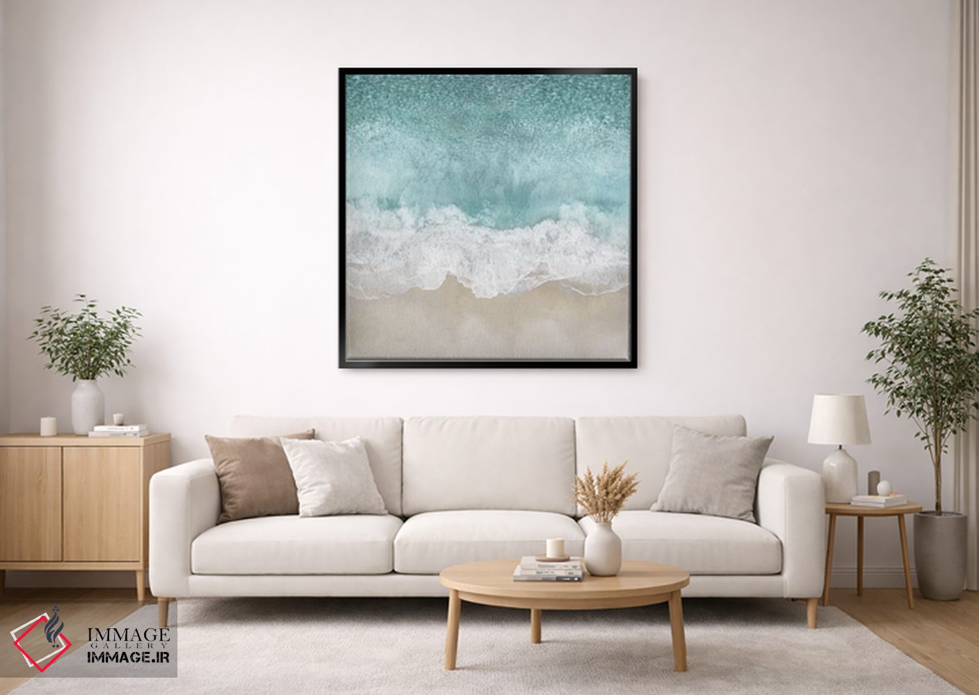 تابلو دکوراتیو امواج اقیانوس ۱ اثر مگی اولسن - D1B