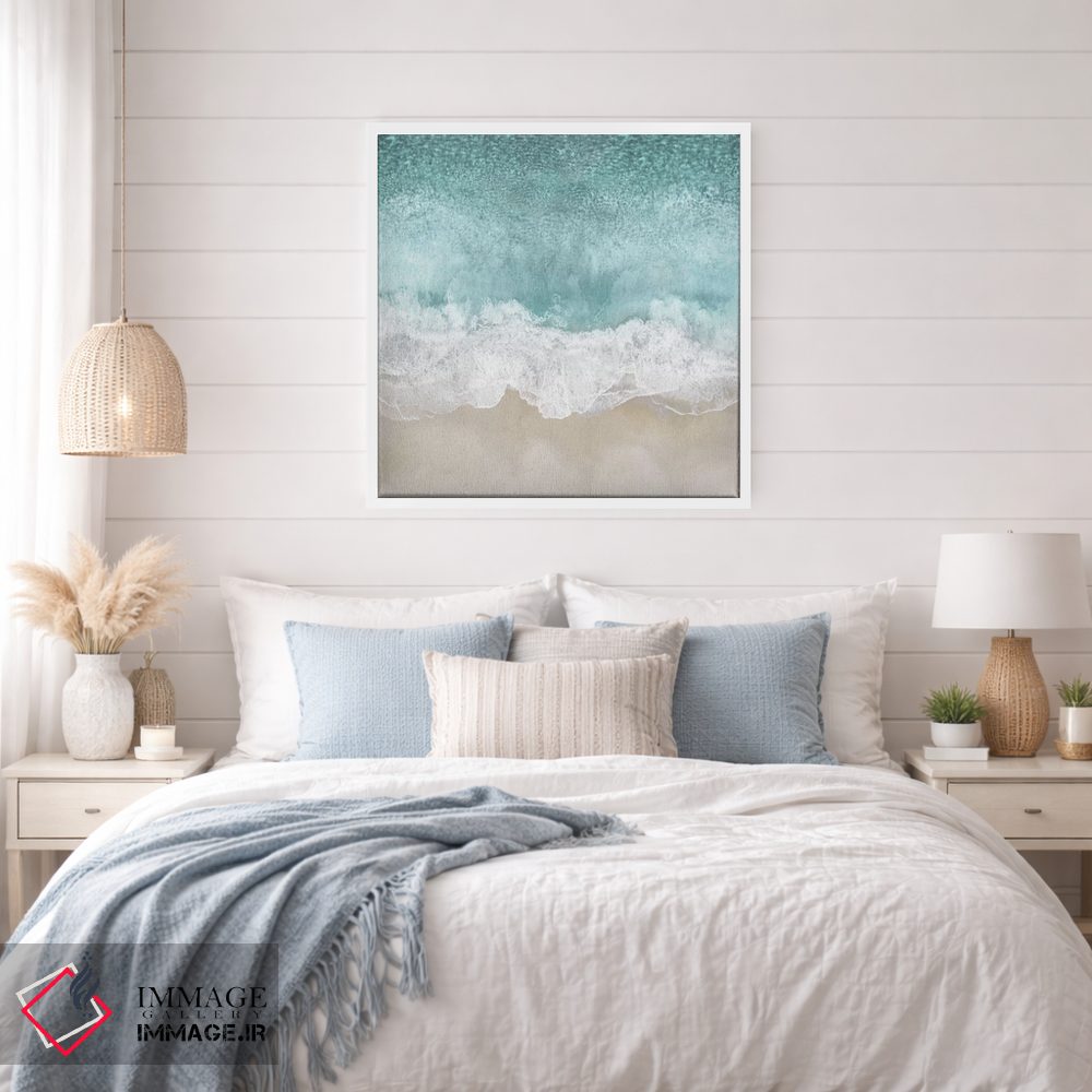 تابلو دکوراتیو امواج اقیانوس ۱ اثر مگی اولسن - D3W