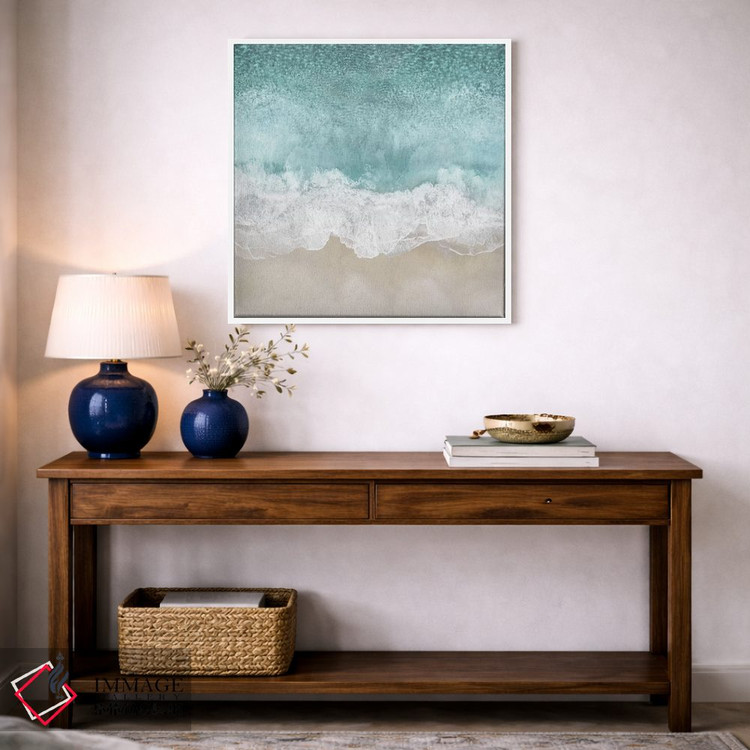 تابلو دکوراتیو امواج اقیانوس ۱ اثر مگی اولسن - D2W