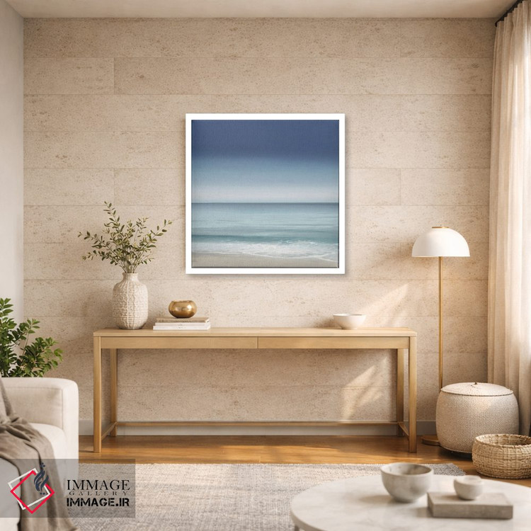 تابلو دکوراتیو خط ساحلی ۲ اثر مگی اولسن - D2W