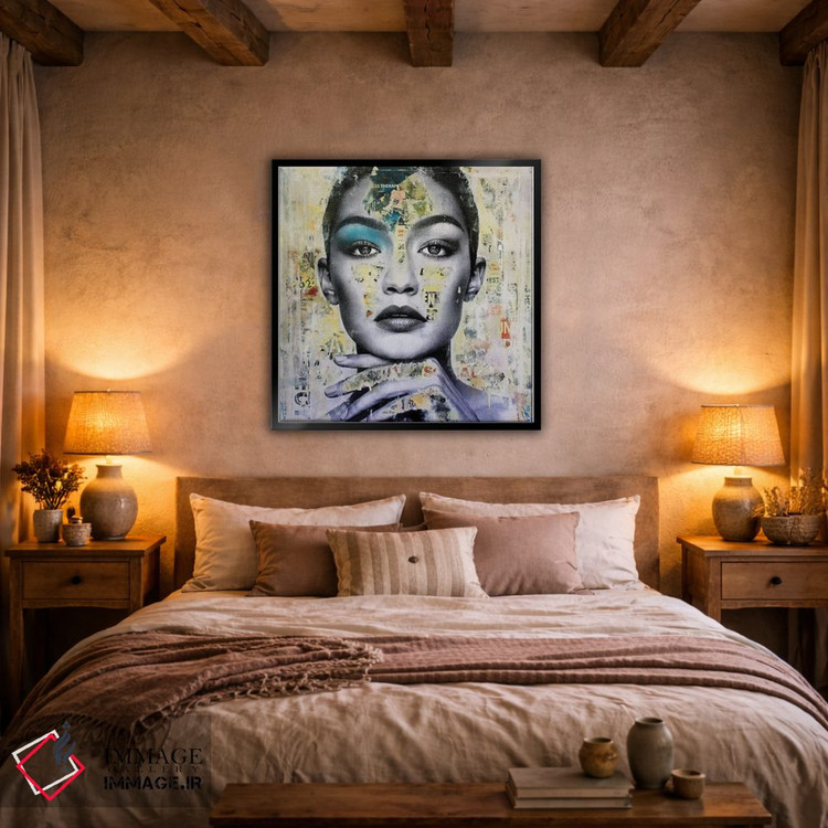 تابلو دکوراتیو جی جی حدید اثر میشیل فولکرز - D2B