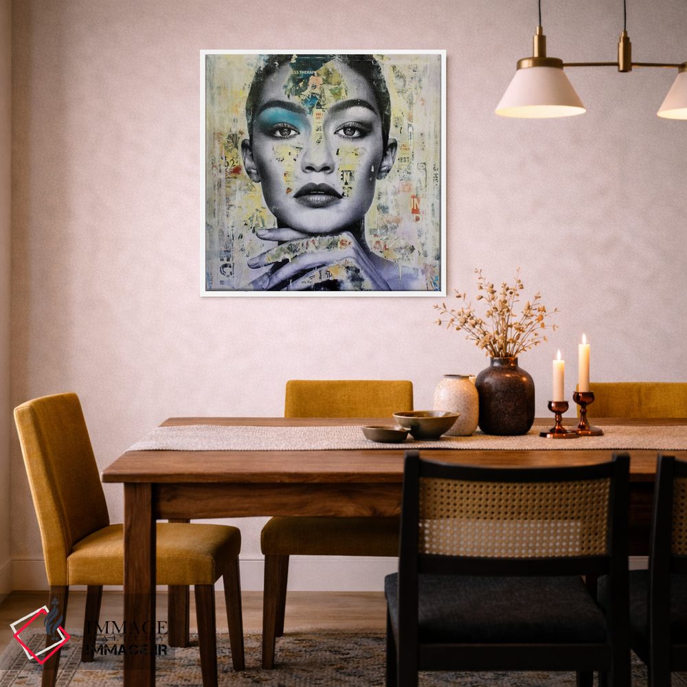 تابلو دکوراتیو جی جی حدید اثر میشیل فولکرز - D4W