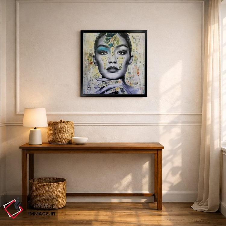 تابلو دکوراتیو جی جی حدید اثر میشیل فولکرز - D6B