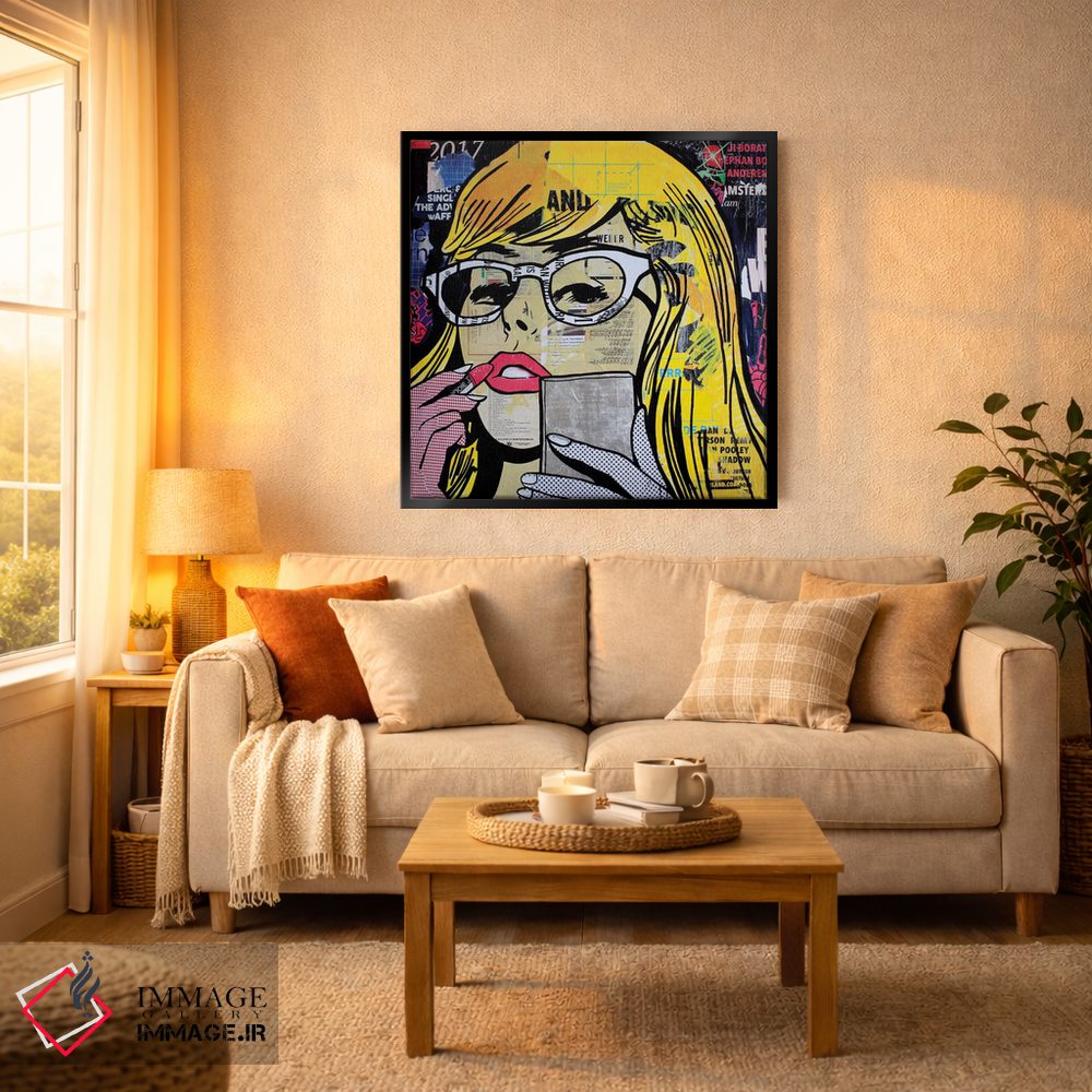 تابلو دکوراتیو دیشب را تکرار کن اثر میشیل فولکرز - D3B