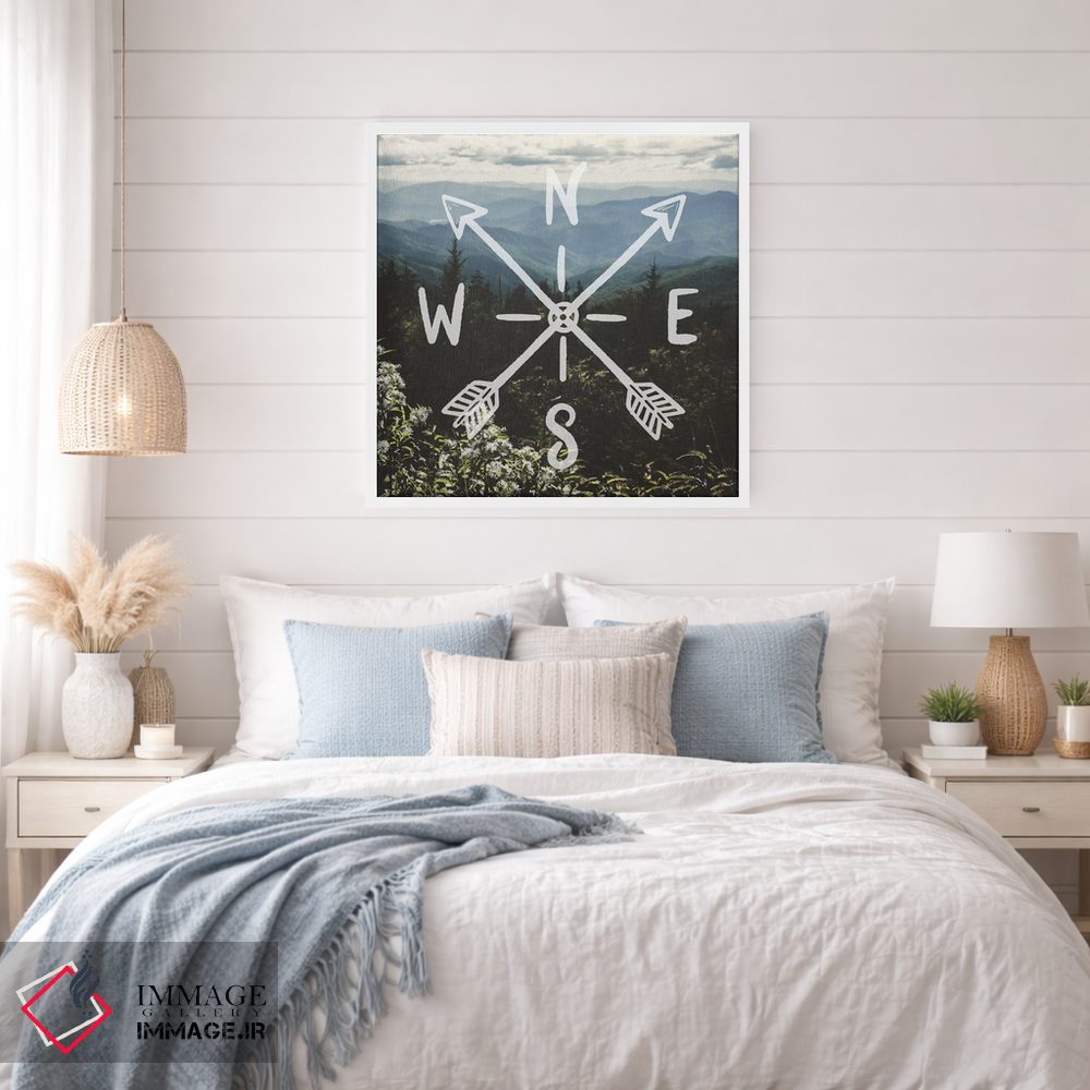 تابلو دکوراتیو گل های وحشی کوهستانی اثر نیچر مجیک - D4W