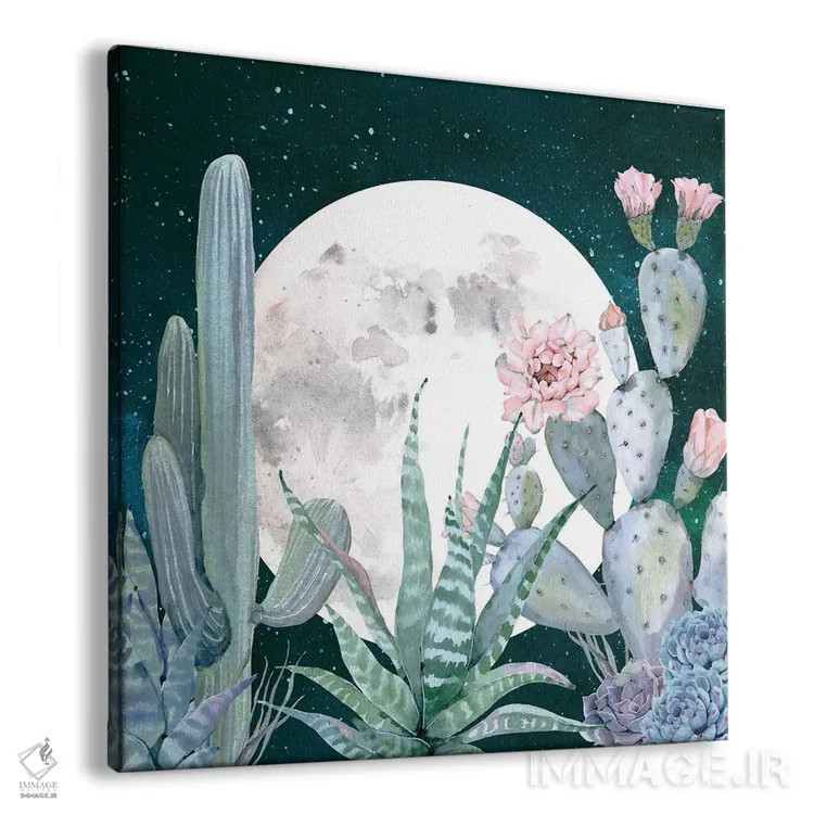 تابلو دکوراتیو شب های کویری اثر نیچر مجیک - نمای پرسپکتیو محصول