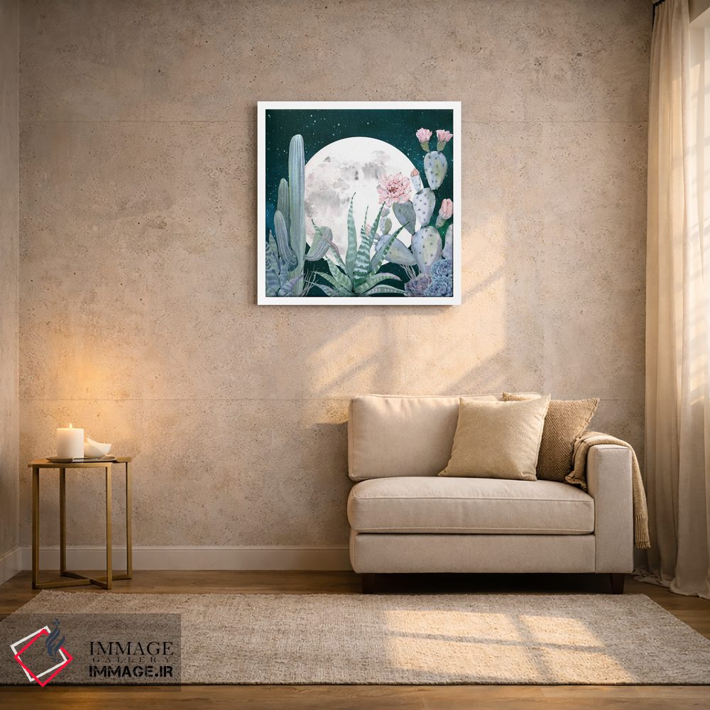 تابلو دکوراتیو شب های کویری اثر نیچر مجیک - D2W