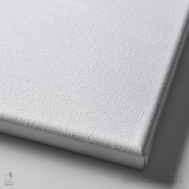 تابلو دکوراتیو به دل جنگل می روم تا ذهنم را گم کنم و روحم را بیابم اثر نیچر مجیک - نمای نزدیک بافت بوم