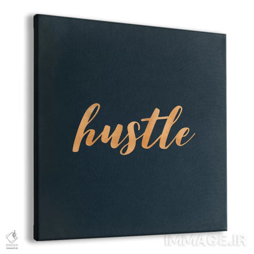 تابلو دکوراتیو تلاش و تکاپو اثر نیچر مجیک - نمای پرسپکتیو محصول