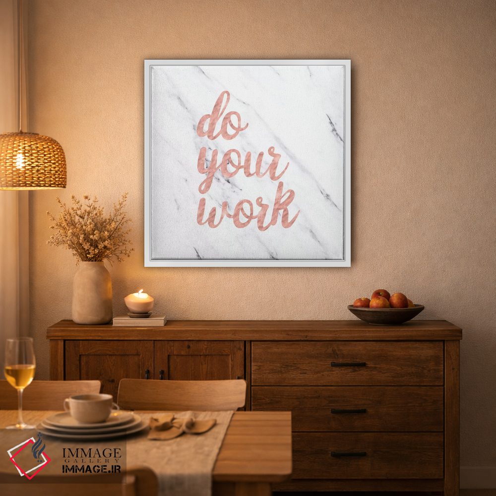 تابلو دکوراتیو کارت را انجام بده اثر نیچر مجیک - D3W