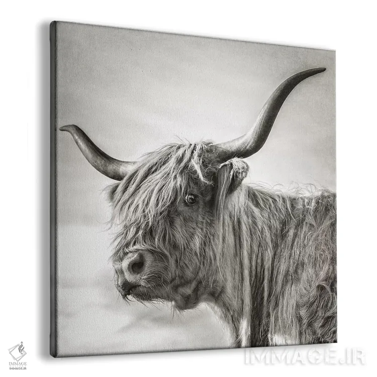 تابلو مدرن تردید اثر مارک جمل - نمای پرسپکتیو محصول