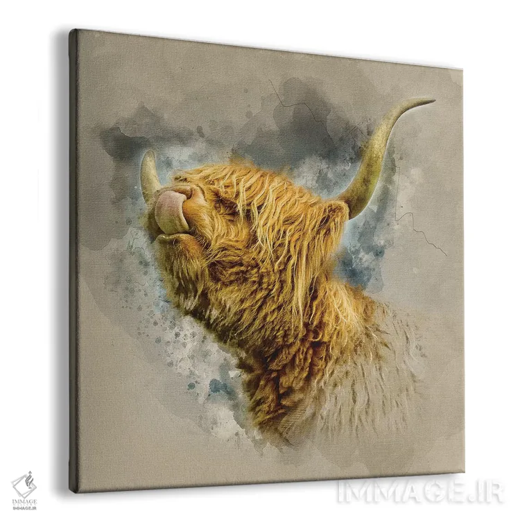 تابلو مدرن هوای بهاری II اثر مارک جمل - نمای پرسپکتیو محصول