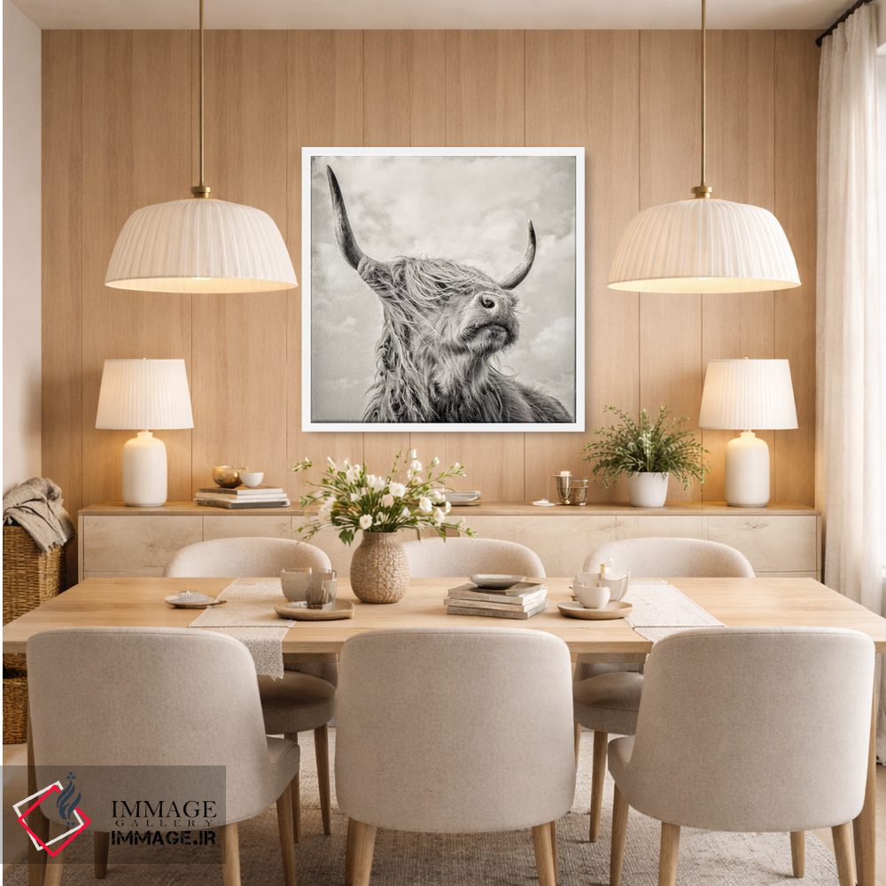 تابلو مدرن شکوه I اثر مارک جمل - D6W