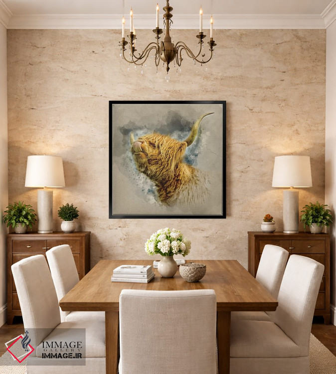 تابلو مدرن هوای بهاری II اثر مارک جمل - D4B