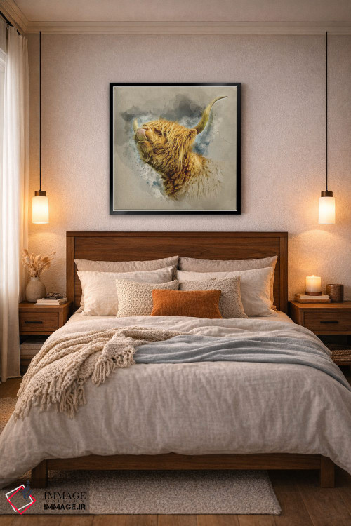 تابلو مدرن هوای بهاری II اثر مارک جمل - D6B