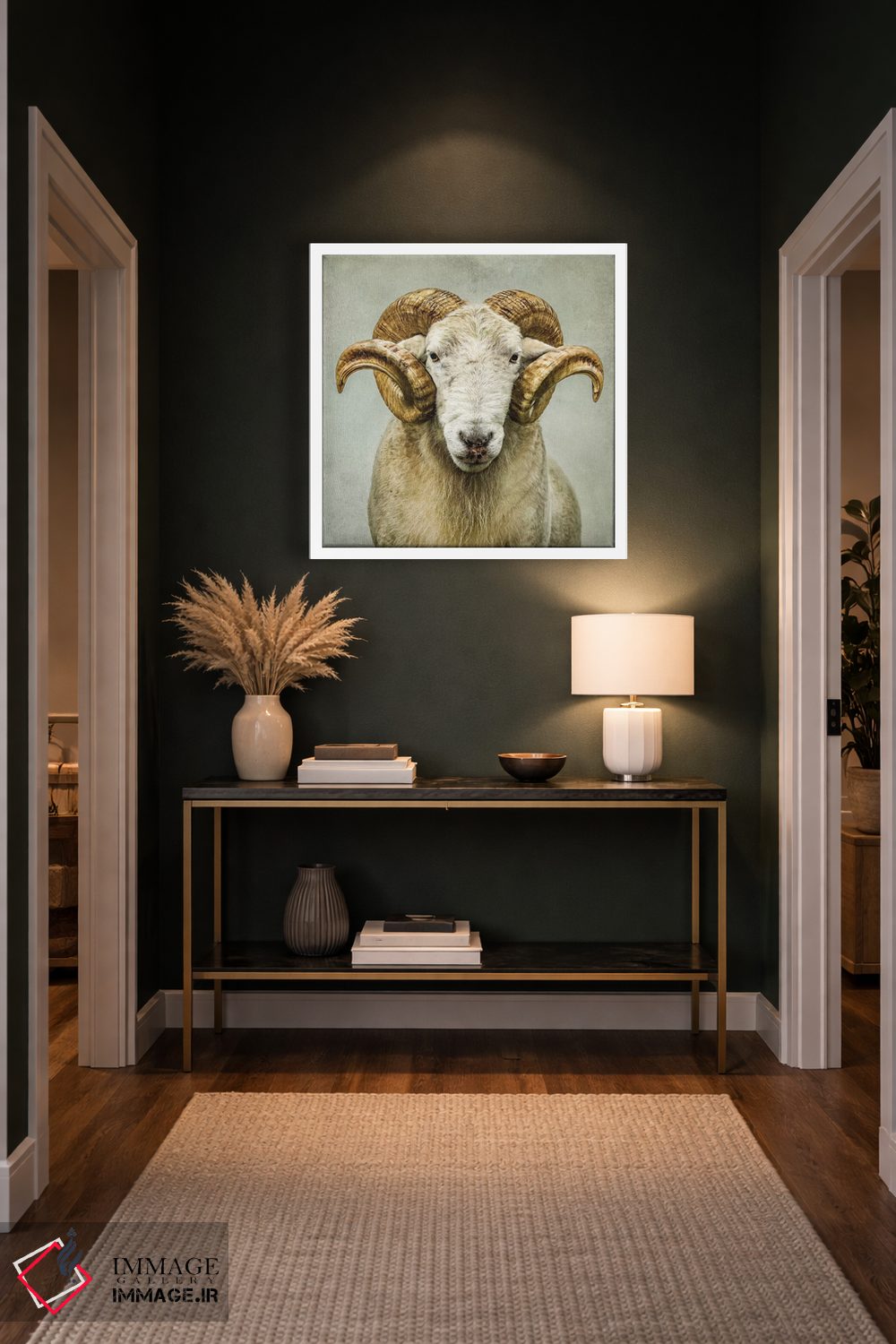 تابلو مدرن خیره شدن اثر مارک جمل - D5W