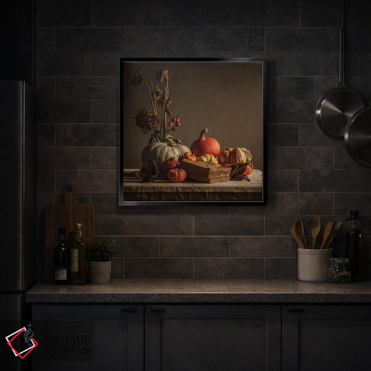 تابلو دکوراتیو طبیعت بی جان اثر مارک جمل - D3B