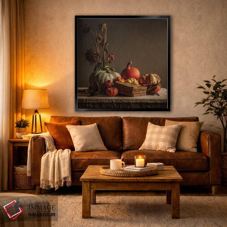 تابلو دکوراتیو طبیعت بی جان اثر مارک جمل - D4B