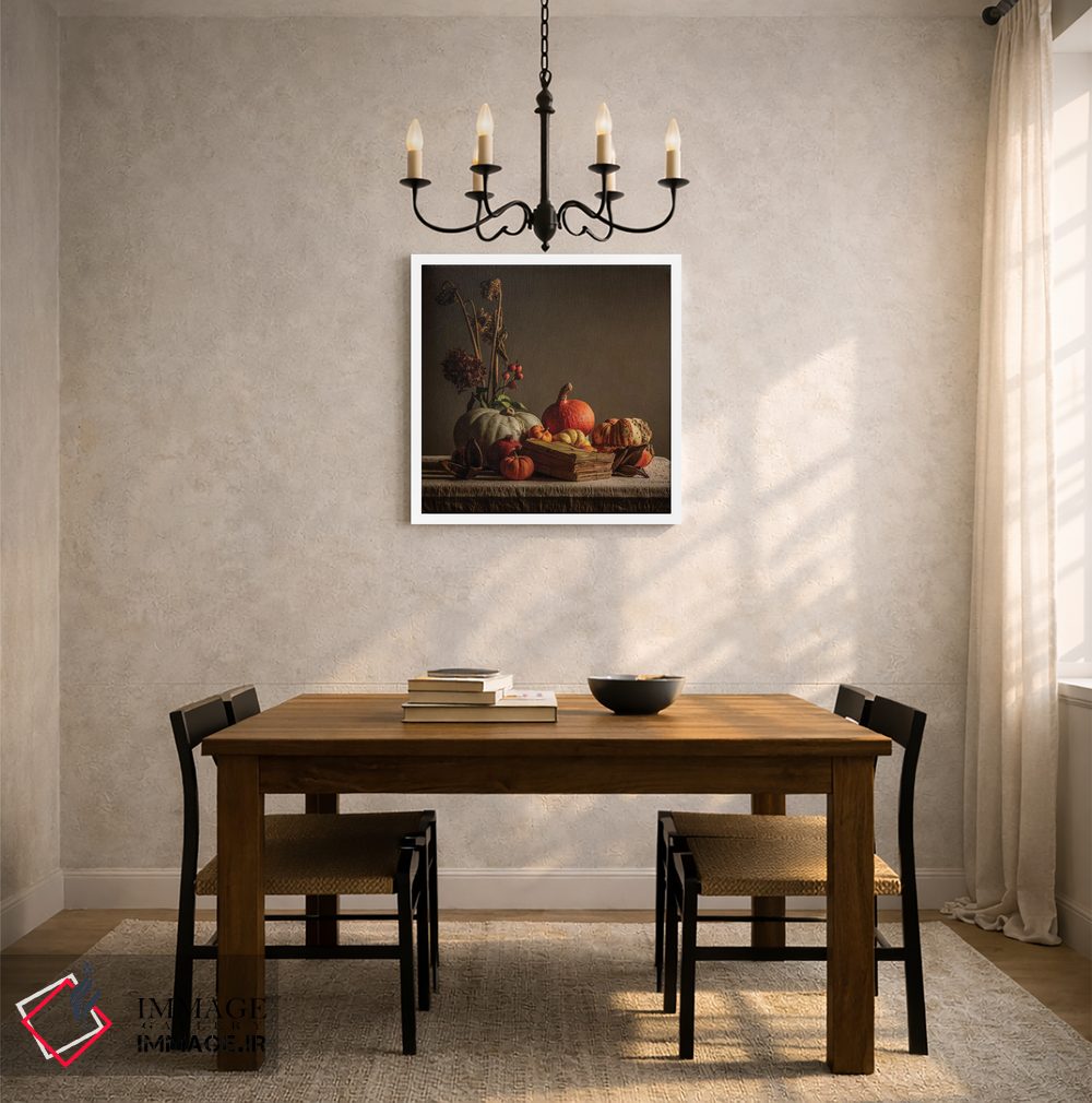 تابلو دکوراتیو طبیعت بی جان اثر مارک جمل - D6W