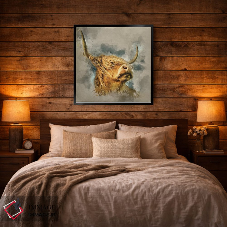 تابلو مدرن شکوه II اثر مارک جمل - D4B