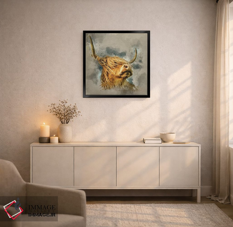 تابلو مدرن شکوه II اثر مارک جمل - D5B