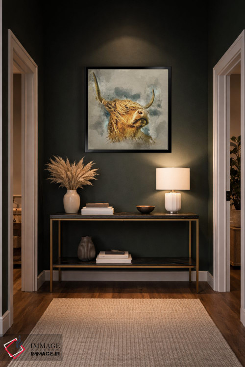 تابلو مدرن شکوه II اثر مارک جمل - D6B