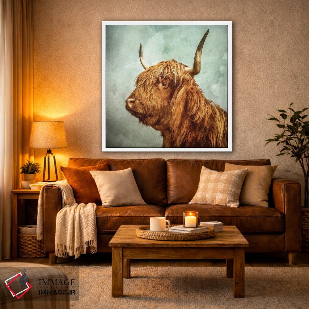 تابلو مدرن تامل کردن اثر مارک جمل - D2W