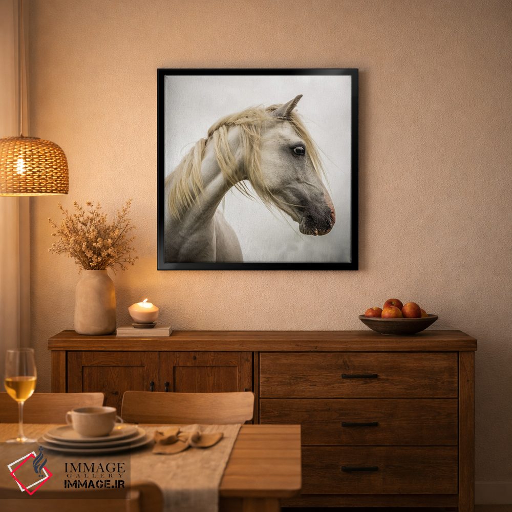 تابلو دکوراتیو اسب وحشی اثر مارک جمل - D3B