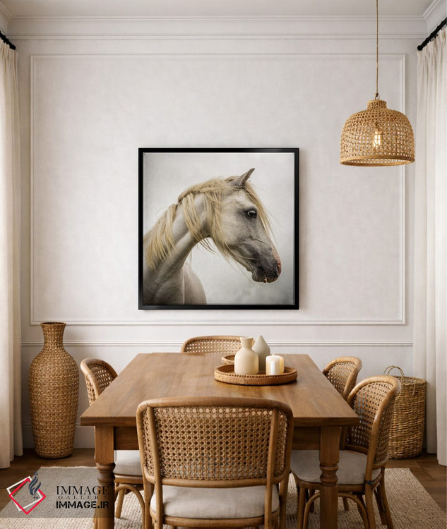 تابلو دکوراتیو اسب وحشی اثر مارک جمل - D5B