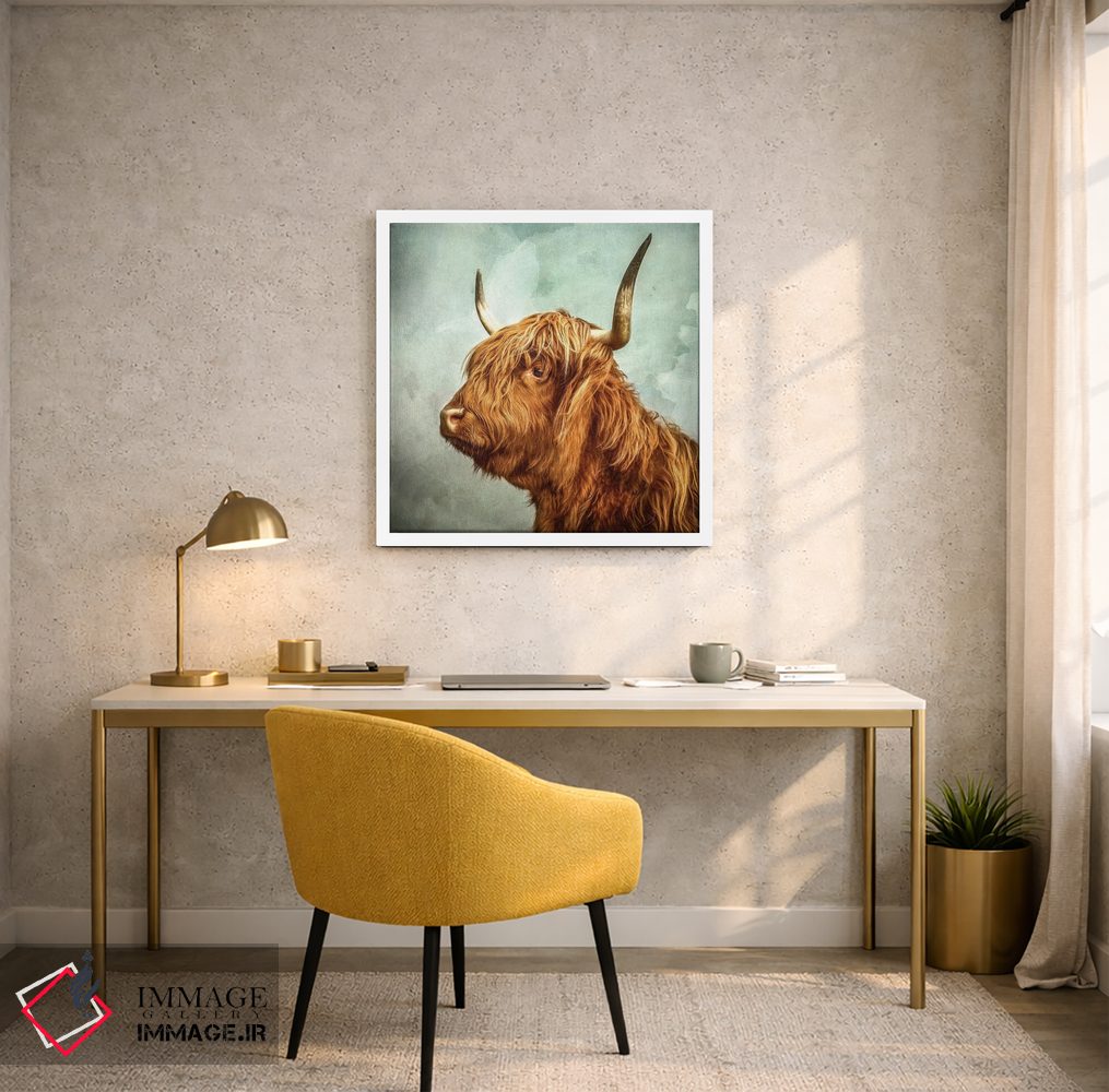 تابلو مدرن تامل کردن اثر مارک جمل - D5W