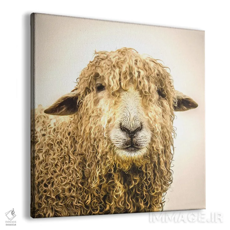 تابلو مدرن روزهای نمناک اثر مارک جمل - نمای پرسپکتیو محصول