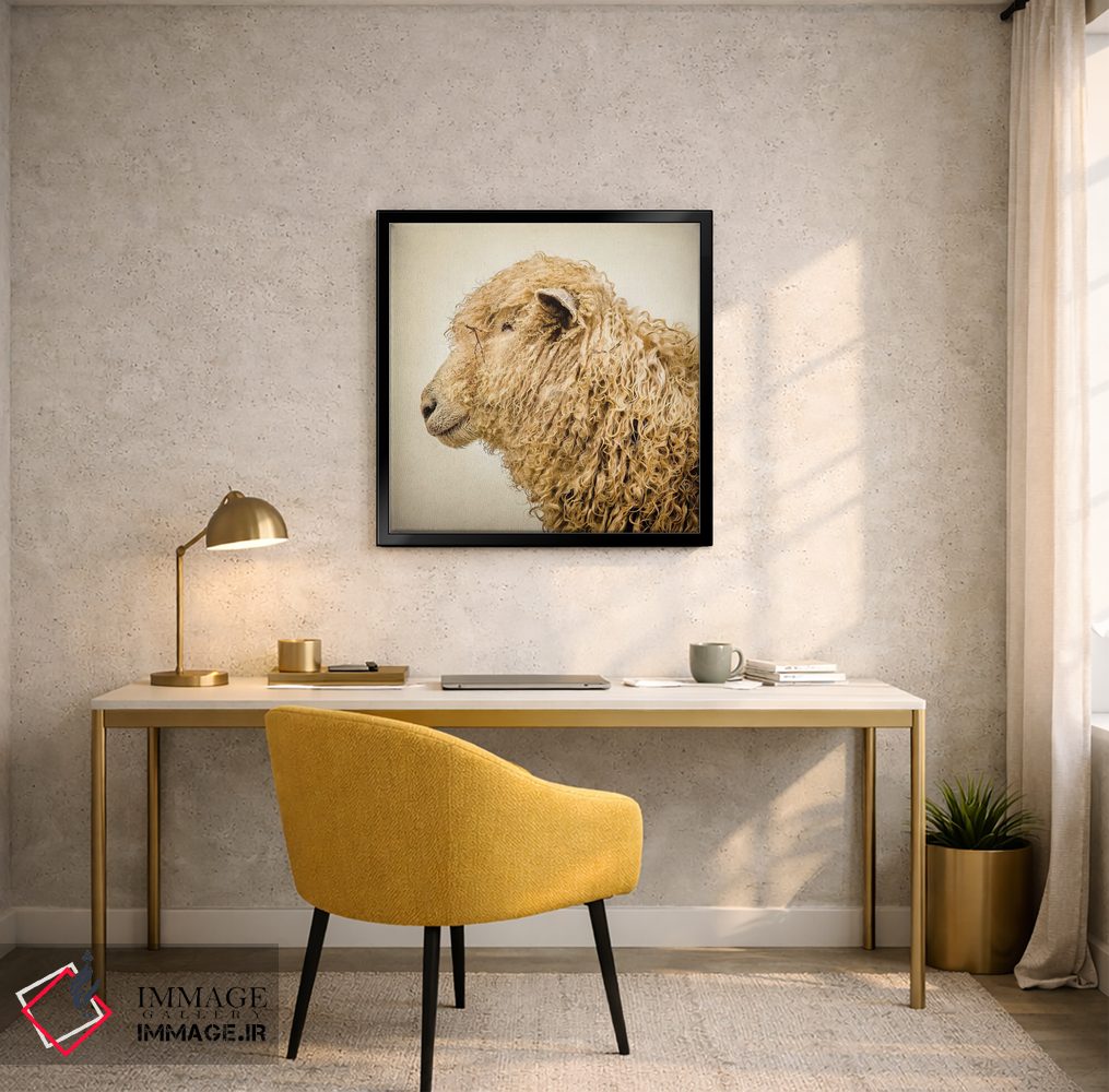 تابلو مدرن فرفری I اثر مارک جمل - D5B