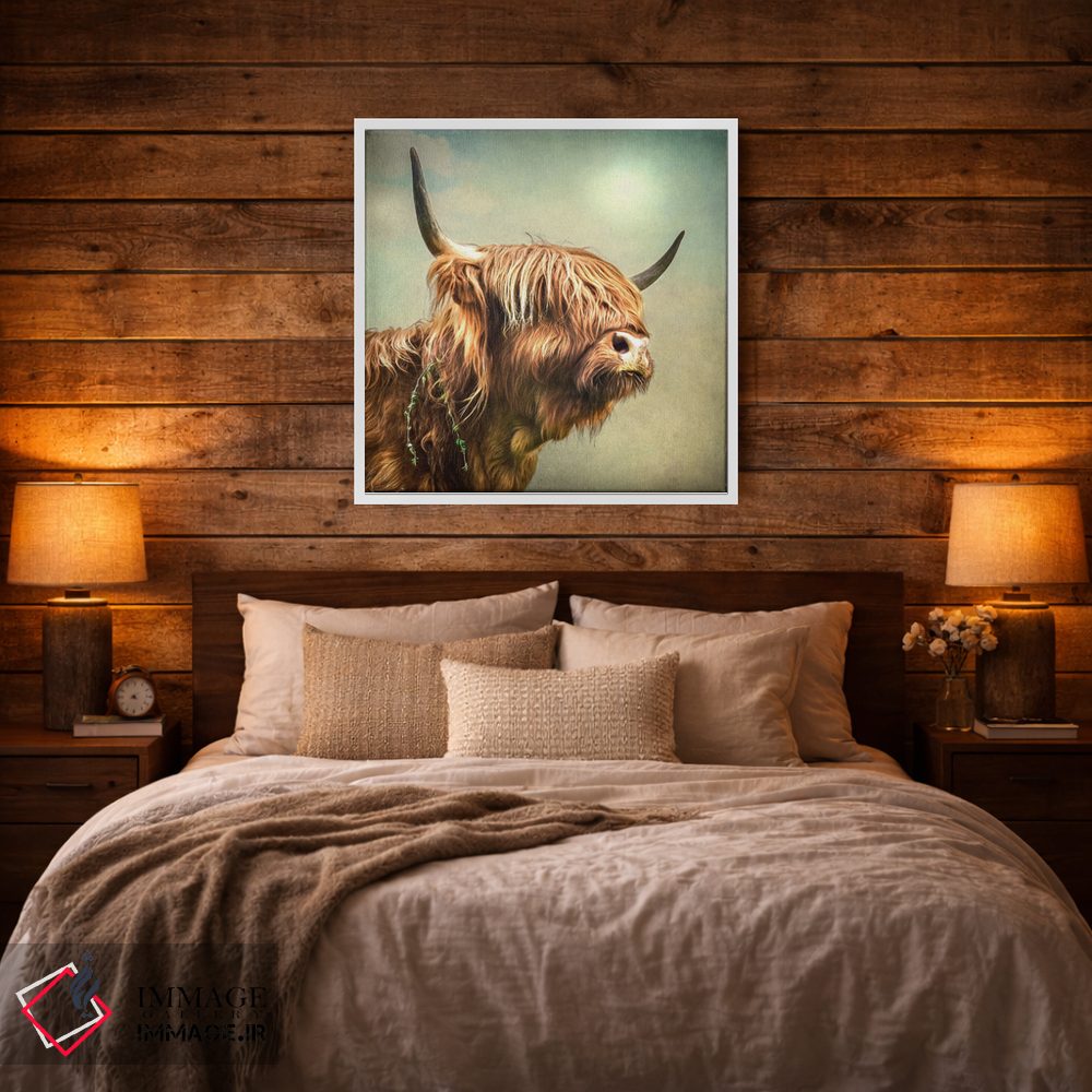 تابلو دکوراتیو حاشیه اثر مارک جمل - D2W