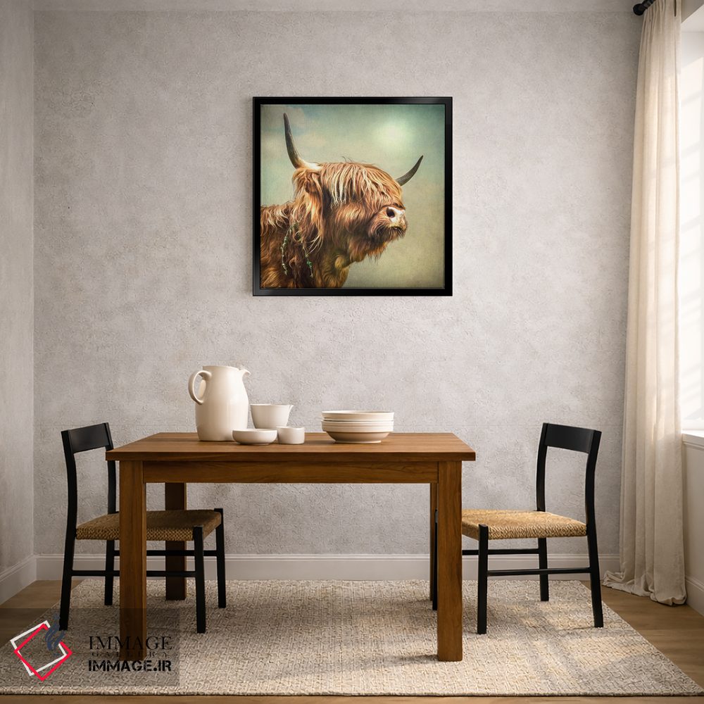 تابلو دکوراتیو حاشیه اثر مارک جمل - D3B