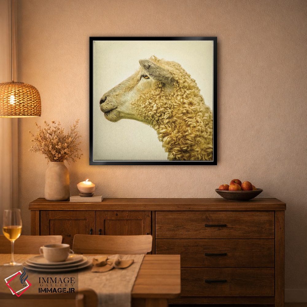 تابلو مدرن فرفری II اثر مارک جمل - D4B