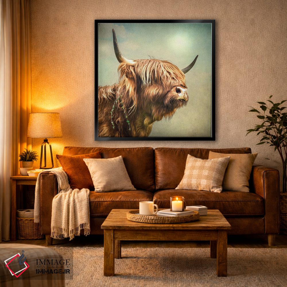 تابلو دکوراتیو حاشیه اثر مارک جمل - D4B