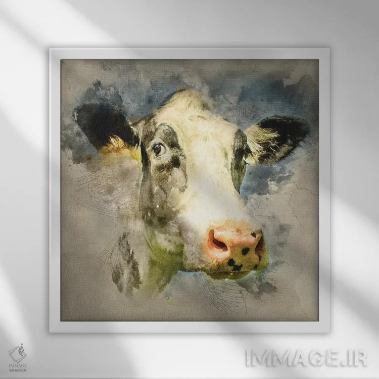 تابلو دکوراتیو فرزیان II اثر مارک جمل - نمای قابدار سفید