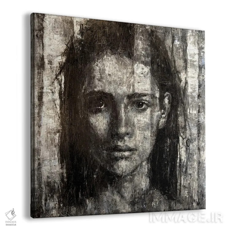 تابلو دکوراتیو مه در جنگل توس اثر مارگاریتا ایوانوا - نمای پرسپکتیو محصول