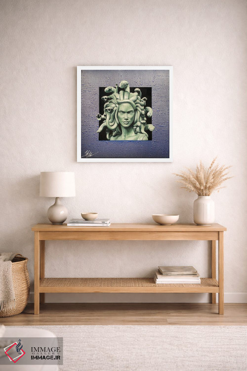 تابلو دکوراتیو مدوسا اثر مایکل گلدزوایگ - D2W