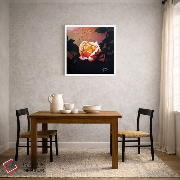 تابلو دکوراتیو رز تابستانی اثر مایکل گلدزوایگ - D2W