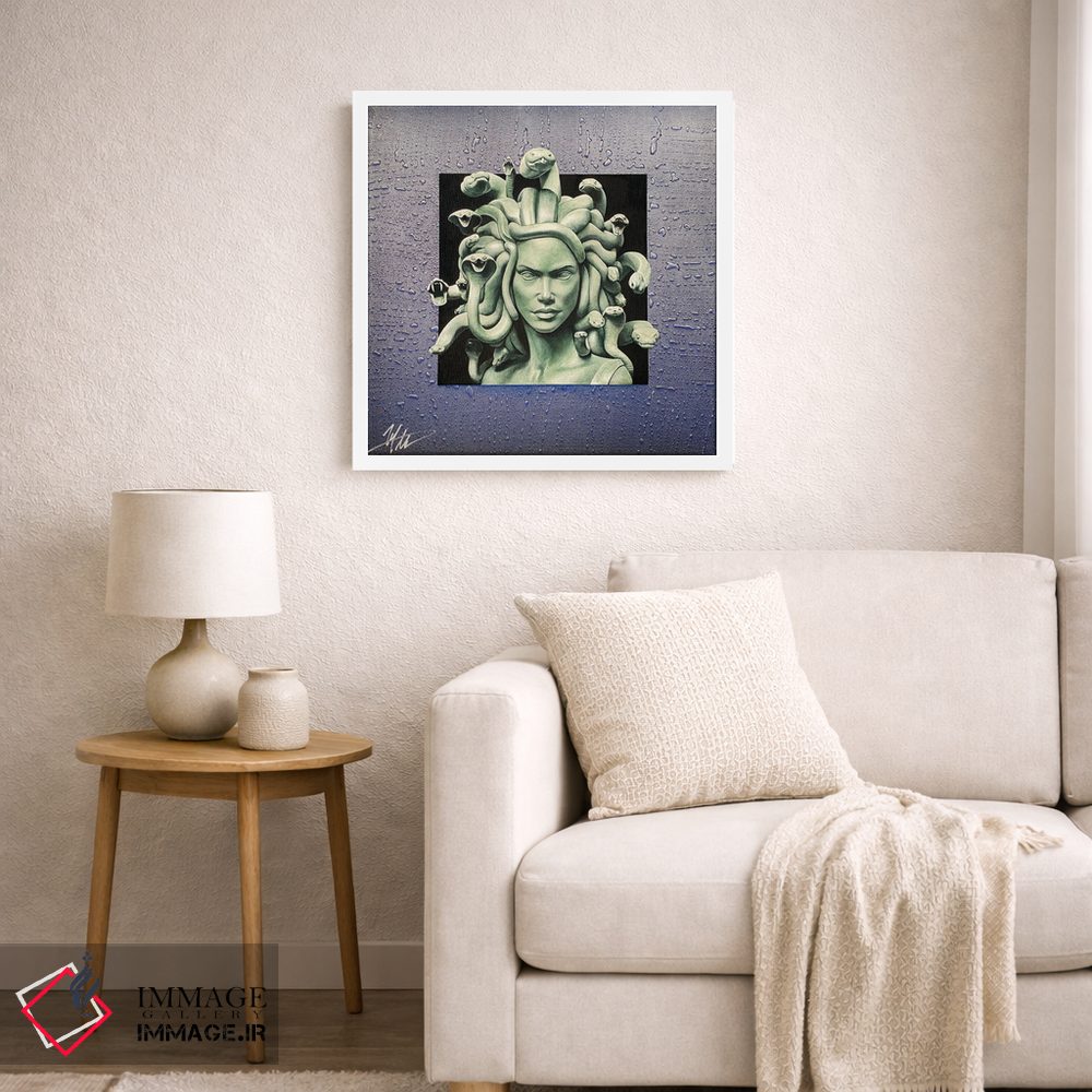 تابلو دکوراتیو مدوسا اثر مایکل گلدزوایگ - D5W