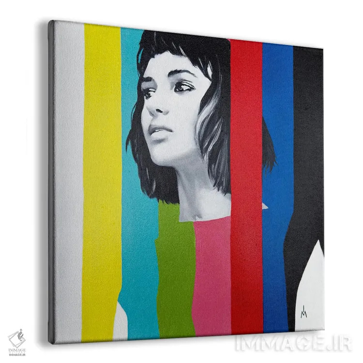 تابلو دکوراتیو سروصدا اثر مارگاریتا ایوانوا - نمای پرسپکتیو محصول