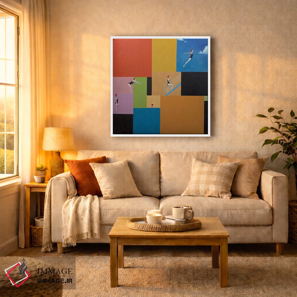 تابلو دکوراتیو راه اثر مارگاریتا ایوانوا - D5W