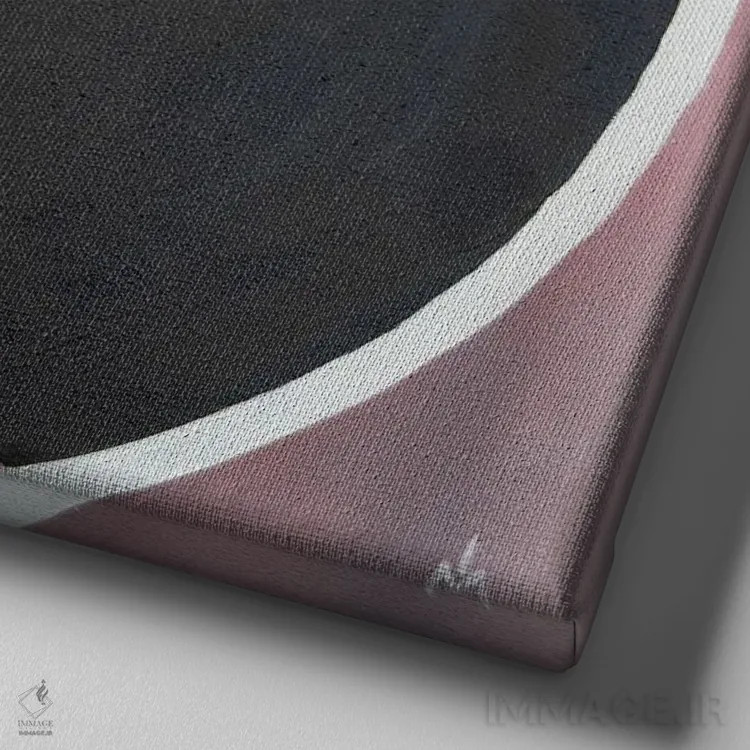 تابلو دکوراتیو دنیای بی پایان اثر مارگاریتا ایوانوا - نمای نزدیک بافت بوم