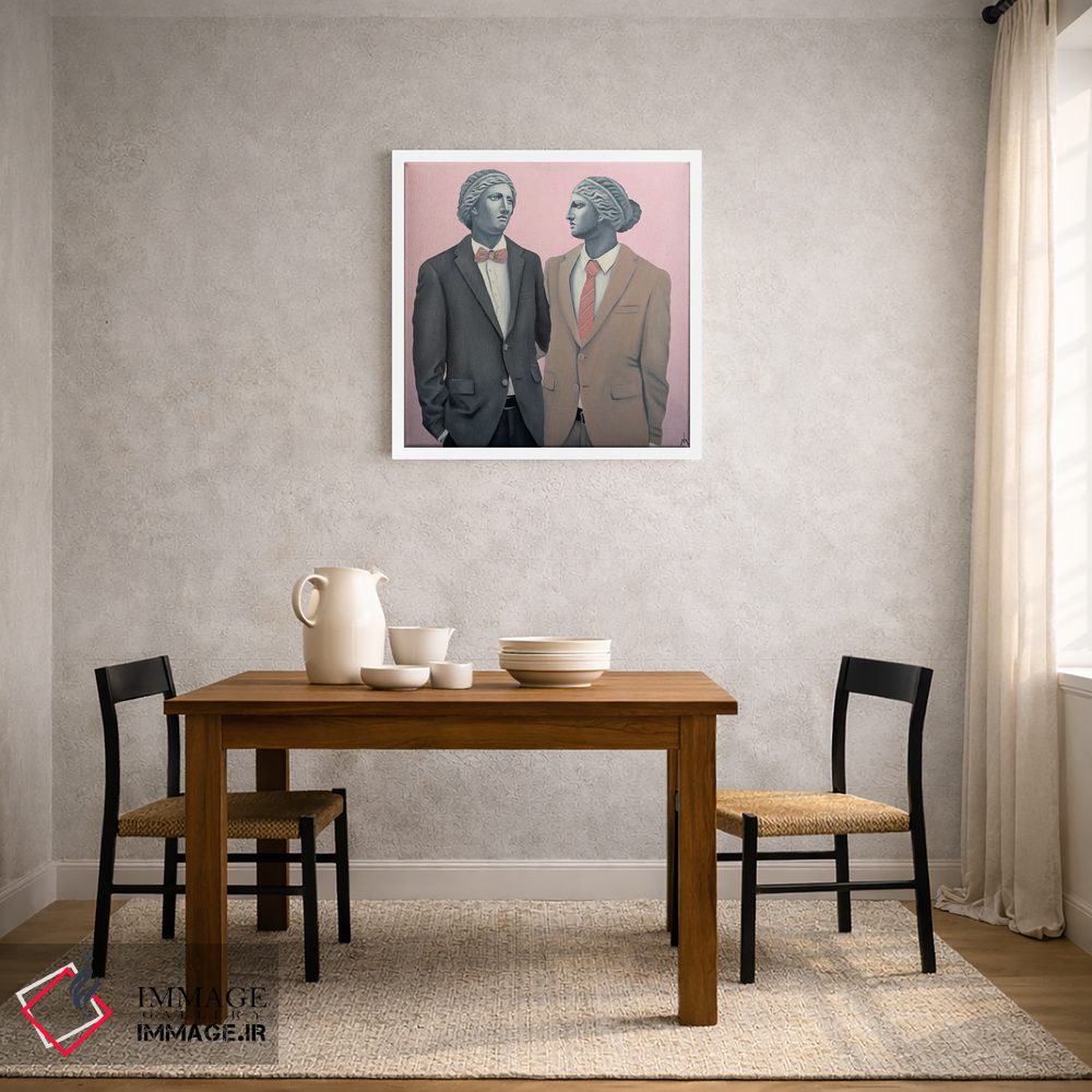 تابلو دکوراتیو عشق اثر مارگاریتا ایوانوا - D3W