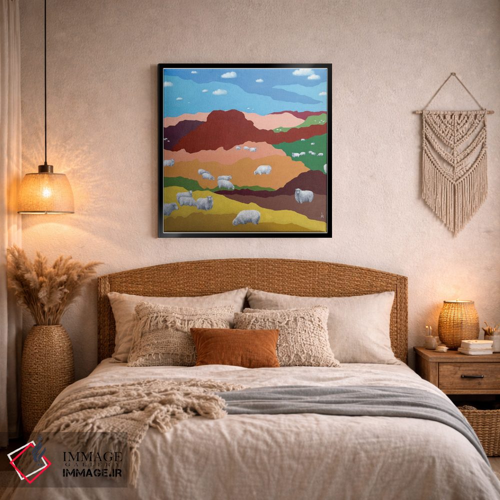 تابلو دکوراتیو رویای بعدازظهر اثر مارگاریتا ایوانوا - D2B