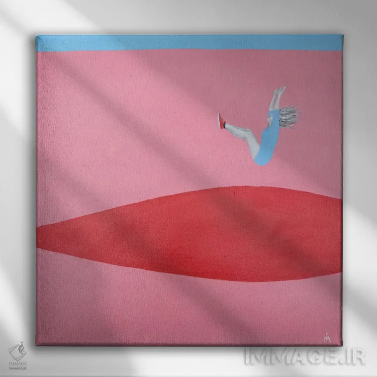 تابلو دکوراتیو تولد اثر مارگاریتا ایوانوا - نمای روبهرو روی دیوار